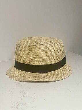 Straw Fedora Summer Hat
